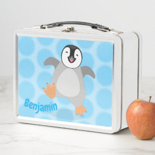 Cute baby happy keperor pinguin cartoon