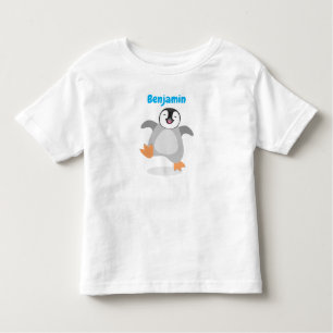 Cute baby happy keperor pinguin cartoon kinder shirts