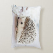 Cute Baby Hedegel Accent Kussen (Achterkant (Verticaal))