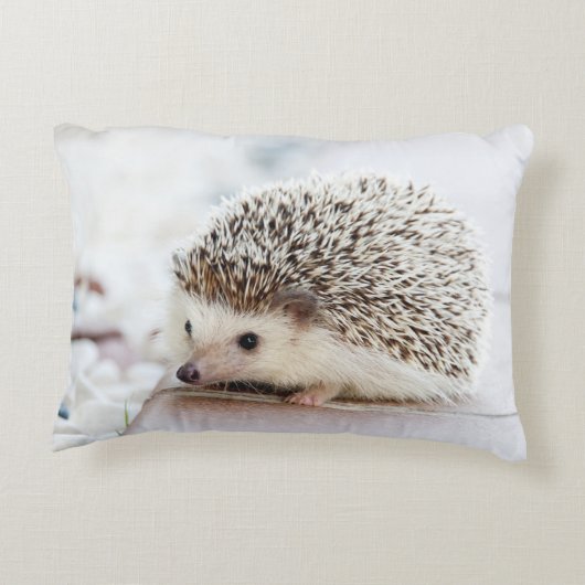 Cute Baby Hedegel Accent Kussen (Achterkant)