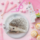 Cute Baby Hedegel Animal Papieren Bordje (Feest)