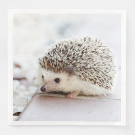 Cute Baby Hedegel Animal Servet