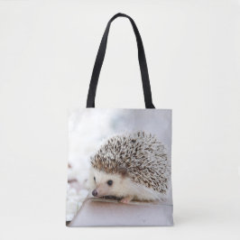 Cute Baby Hedegel Animal Tote Bag