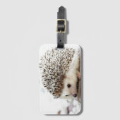 Cute Baby Hedegel Bagagelabel (Voorkant (verticaal))