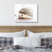 Cute Baby Hedegel Canvas Afdruk (Insitu (Slaapkamer))