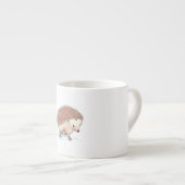 Cute Baby Hedegel Espresso Kop (Voorkant rechts)