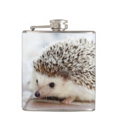 Cute Baby Hedegel Flask Heupfles (Voorkant)