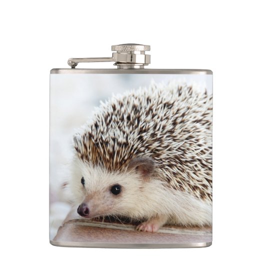 Cute Baby Hedegel Flask Heupfles (Voorkant)