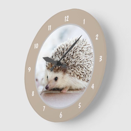 Cute Baby Hedegel Grote Klok (Hoek)