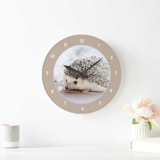 Cute Baby Hedegel Grote Klok (Huis)