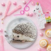 Cute Baby Hedegel Papieren Bordje (Feest)