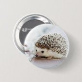 Cute Baby Hedegel Ronde Button 5,7 Cm (Voorkant /achterkant)