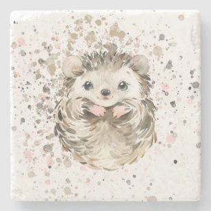 Cute Baby Hedegel Stenen Onderzetter