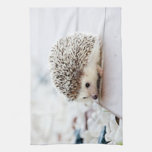 Cute Baby Hedegel Theedoek (Verticaal)