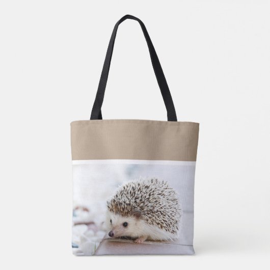 Cute Baby Hedegel Tote Bag (Achterkant)