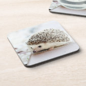 Cute Baby Hedgehog Photo Bier Onderzetter (Linkerzijde)