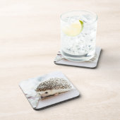 Cute Baby Hedgehog Photo Bier Onderzetter (Rechterzijde)