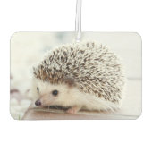 Cute Baby Hedgehog Photo Luchtverfrisser (Achterkant)