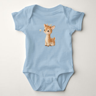 Cute Baby Herten Bodypak – Kawaii Bosdier Romper
