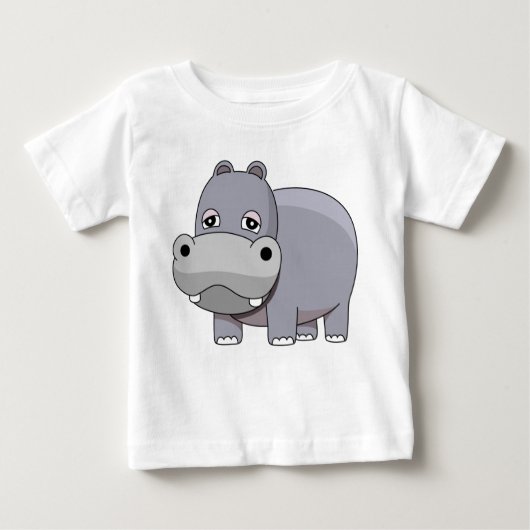 Cute Baby Hippo (Voorkant)