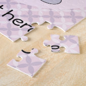 Cute baby hippo cartoon aangepaste kinder puzzel (Zijkant)