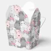 Cute Baby Hippo Favor Box Bedankdoosjes (Geopend)