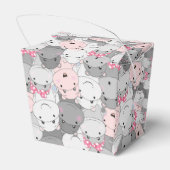 Cute Baby Hippo Favor Box Bedankdoosjes (Achterkant)