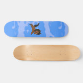 Cute baby Horse Skateboard (Horizontaal)