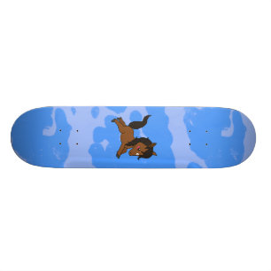 Cute baby Horse Skateboard