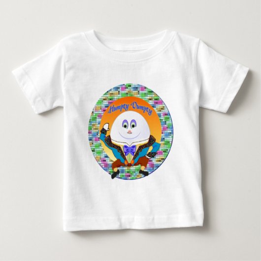 Cute baby humpty dumpty t shirt (Voorkant)