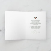 Cute Baby Jesus Script Joy Natitivity Kerstmis Feestdagen Kaart (Binnen)