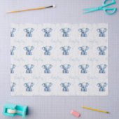 Cute baby jongen tissuepapier (Craft)