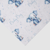 Cute baby jongen tissuepapier (Detail)