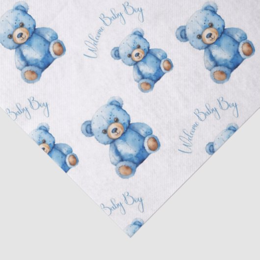 Cute baby jongen tissuepapier (Detail)