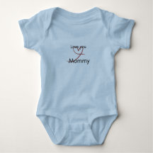 Cute Baby jongensblauwe Moeder Onesie