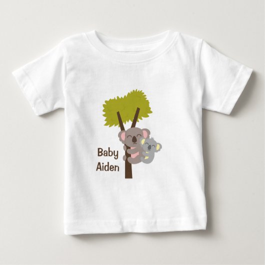 Cute Baby Koala Beer en mama voor baby's (Voorkant)