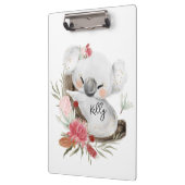 Cute Baby Koala Gold Speckle Klembord (Links)