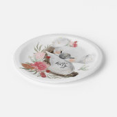 Cute Baby Koala Gold Speckle Papieren Bordje (Gekanteld)