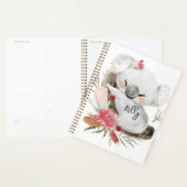 Cute Baby Koala Gold Speckle Planner (Display)