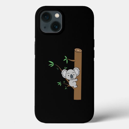Cute Baby Koala klim een eucalyptusboom Case-Mate iPhone Case (Achterkant)
