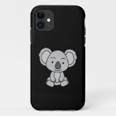 Cute Baby Koala met een glimlach Case-Mate iPhone Case (Achterkant)