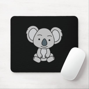 Cute Baby Koala met een glimlach Muismat