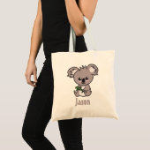 Cute baby koala tote bag (Voorkant (product))