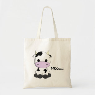 Cute baby-koe-cartoon tote bag