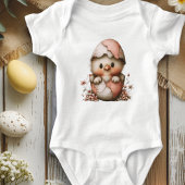 Cute Baby Kuiken Pasen Romper