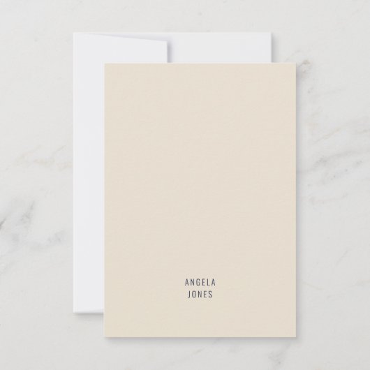 Cute Baby Leopard Baby shower Hartelijk dank Bedankkaart (Achterkant)