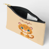 Cute Baby Leopard Safari Animal Kids Etui (Open)