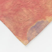 Cute Baby Lion Animal Oerwoud Waterverf Fleece Deken (Hoek)