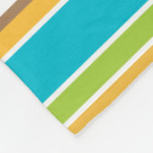 Cute baby lion boys voegen naam toe fleece deken (Hoek)