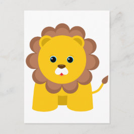 Cute Baby Lion Briefkaart